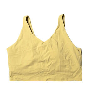 Wondery Yellow Sport Bra Size: XXL